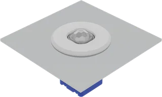 Panel Mount Round With Sensor On Al Panel.1