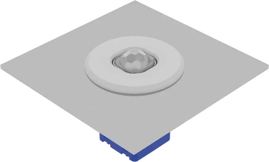 Panel Mount Round With Sensor On Al Panel.1