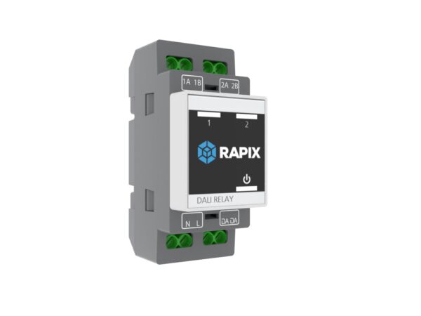 DALI-2 Two Channel DIN Relay – 12 Amp