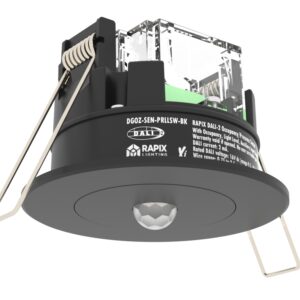DALI-2 8m Occupancy / Light Level Sensor – Black